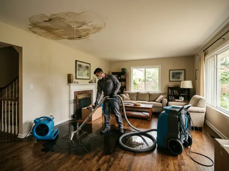 attic-pipe-burst-ceiling-drip-008 — frequently asked questions, Water Damage Restoration & Carpet Care in Erwin, NC